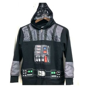 Boys Star Wars Darth Vader hooded zip jacket